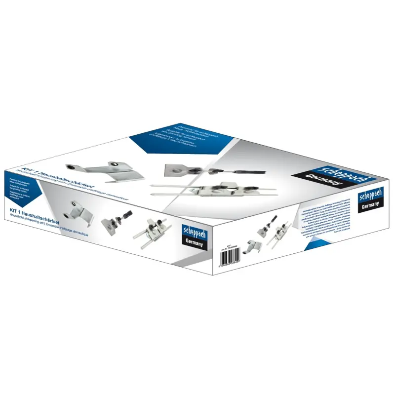 Balení - Sada na ostření pro domácnost Scheppach Kit 1